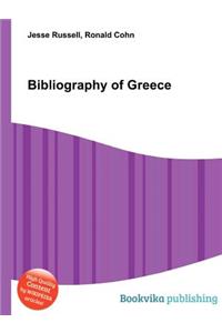 Bibliography of Greece