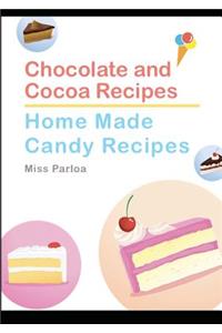 Chocolate and Cocoa Recipes and Home Made Candy Recipes