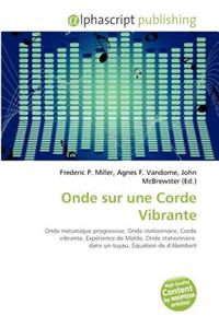Onde Sur Une Corde Vibrante