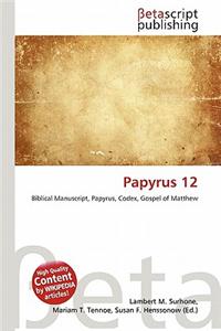 Papyrus 12