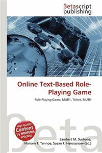 Online Text-Based Role-Playing Game