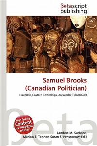 Samuel Brooks (Canadian Politician)