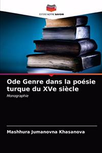 Ode Genre dans la poésie turque du XVe siècle