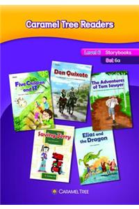 Caramel Tree Readers: Level 6 Storybooks, Set 6a: Five Children and IT/Don Quixote/The Adventures of Tom Sawyer/Saving Jerry/Elias and the Dragon