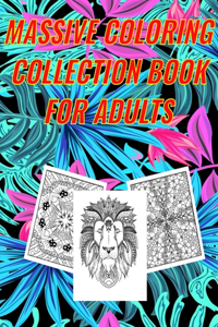 Massive Coloring Collection Book for Adults