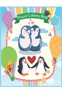 Penguin Coloring Book