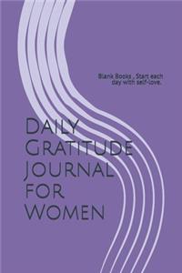 Daily Gratitude Journal for Women