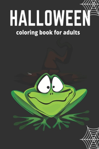Halloween Coloring Book For Adults