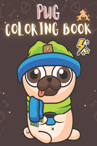 Pug Coloring Book