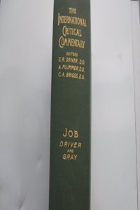 Job (International Critical Commentary) Hardcover â€“ 1 January 1916