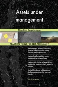 Assets under management Standard Requirements