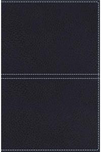 KJV, Reference Bible, Giant Print, Imitation Leather, Blue, Indexed, Red Letter Edition