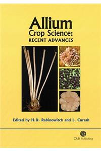 Allium Crop Science