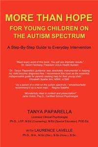 More Than Hope: For Young Children on the Autism Spectrum
