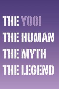 The Yogi Myth and Legend Lined Notebook