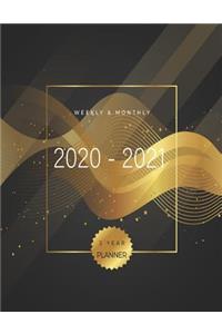 2 Year Planner Weekly & Monthly 2020-2021