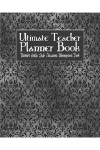 Ultimate Teacher Planner Book Undated Gothic Style Classroom Management Book