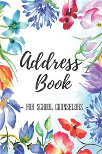Address Book School Counselors