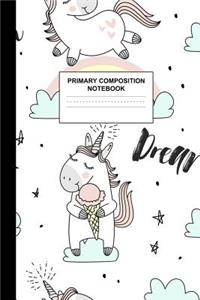 Primary Composition Notebook