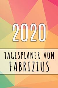 2020 Tagesplaner von Fabrizius
