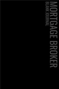 Mortgage Broker Blank Journal