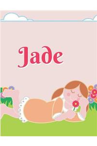 Jade Personalized Sketchbook Journal Notebook