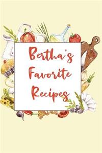Bertha's Favorite Recipes