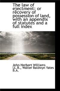 The Law of Ejectment