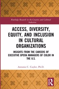 Access, Diversity, Equity and Inclusion in Cultural Organizations