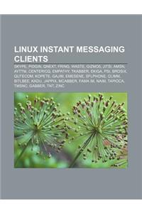 Linux Instant Messaging Clients
