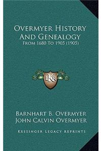 Overmyer History And Genealogy