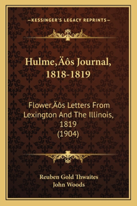 Hulme's Journal, 1818-1819