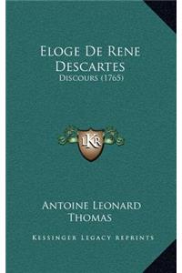 Eloge De Rene Descartes