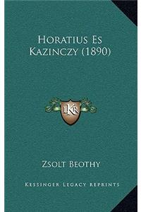 Horatius Es Kazinczy (1890)