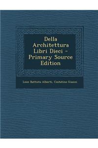 Della Architettura Libri Dieci