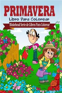 Primavera Libro Para Colorear