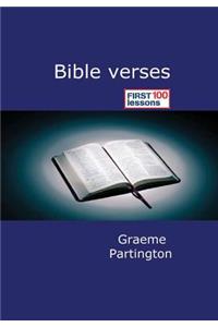 Bible Verses: First 100 Lessons