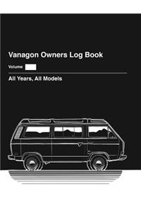 Vanagon Owners Log Book Hardcover