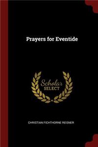 Prayers for Eventide