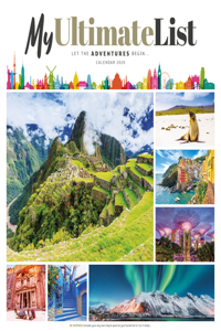 2026 My Ultimate List Wall Calendar