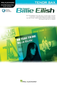 Billie Eilish Instrumental Play-Along Book/Online Audio for Tenor Sax