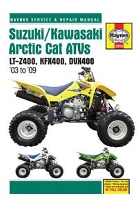 Suzuki/Kawasaki Artic Cat Atvs 2003 to 2009