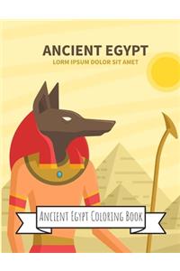 Ancient Egypt Coloring Book