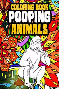 Pooping Animals Coloring Book