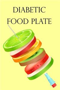 diabetic food plate Notebook