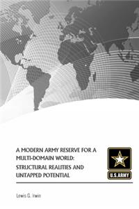 A Modern Army Reserve for a Multi-Domain World