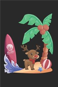 Christmas Reindeer Holiday Isle Notebook