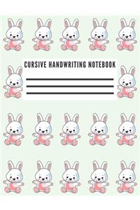 Cursive Handwriting Notebook