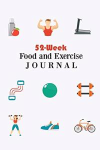 52-Week Food and Exercise Journal