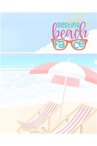 Resting Beach Face